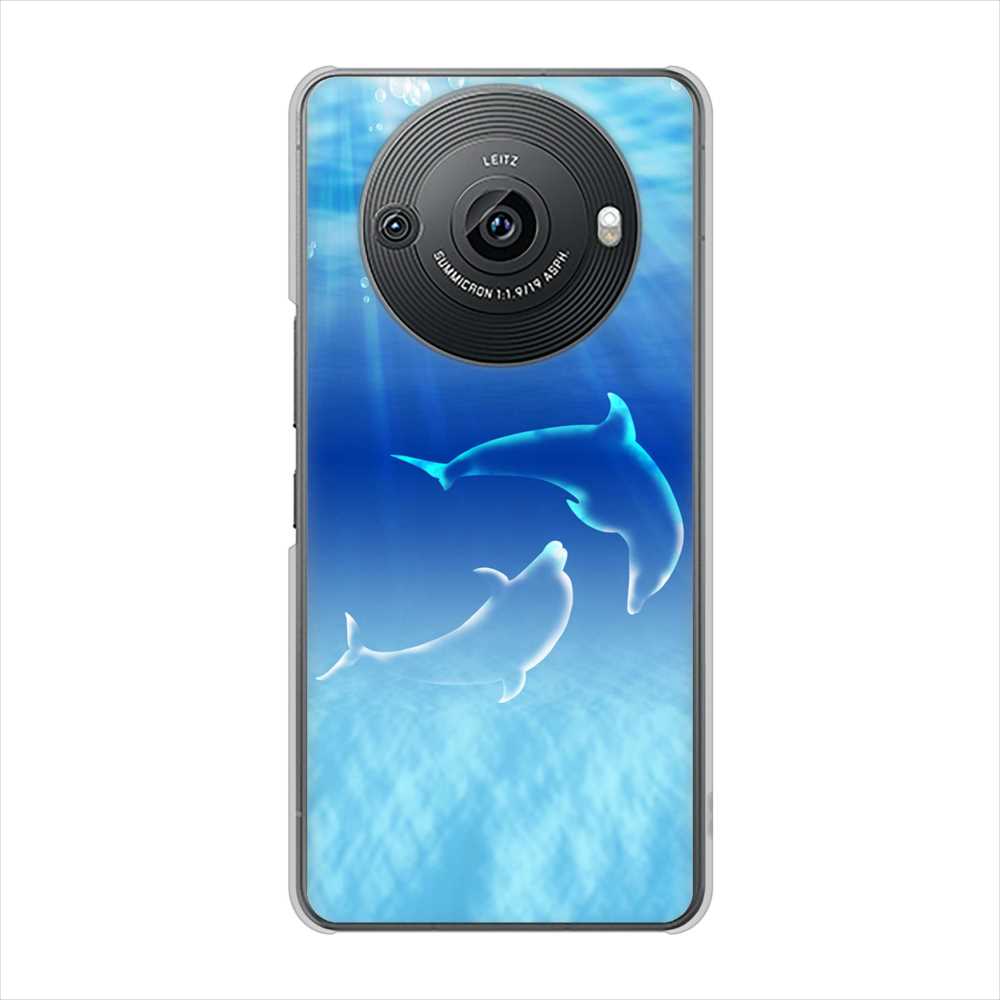 AQUOS R8 pro SH-51D docomo 高画質仕上げ 背面印刷 ハードケース海の守り神