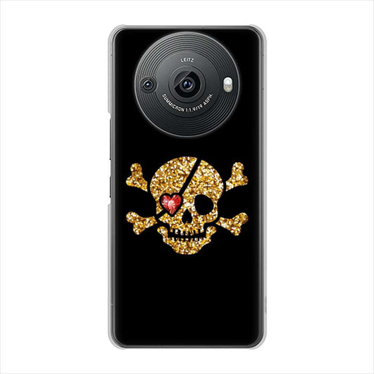 AQUOS R8 pro SH-51D docomo 高画質仕上げ 背面印刷 ハードケース 【1082 海賊ドクロ】