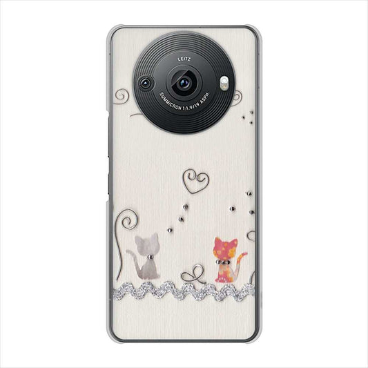 AQUOS R8 pro SH-51D docomo 高画質仕上げ 背面印刷 ハードケースクラフト写真ネコ