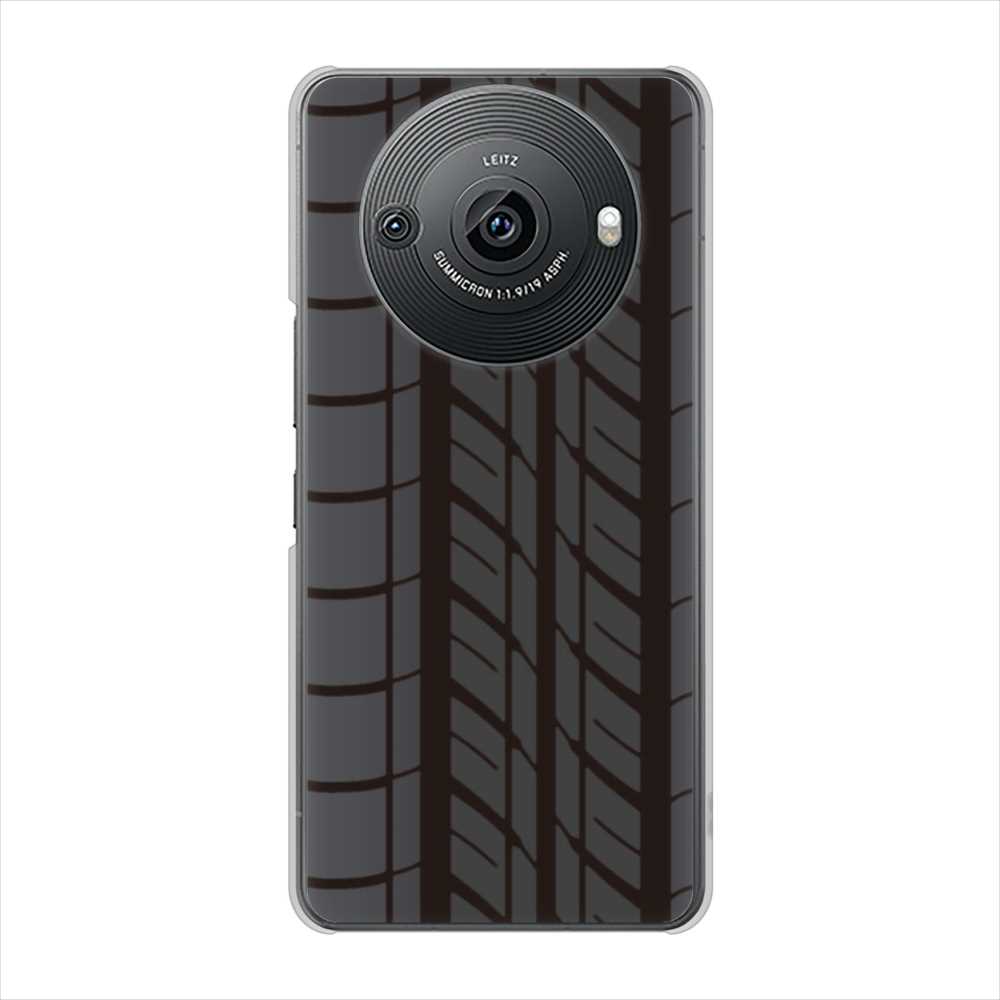 AQUOS R8 pro SH-51D docomo 高画質仕上げ 背面印刷 ハードケース 【IB931 タイヤ】