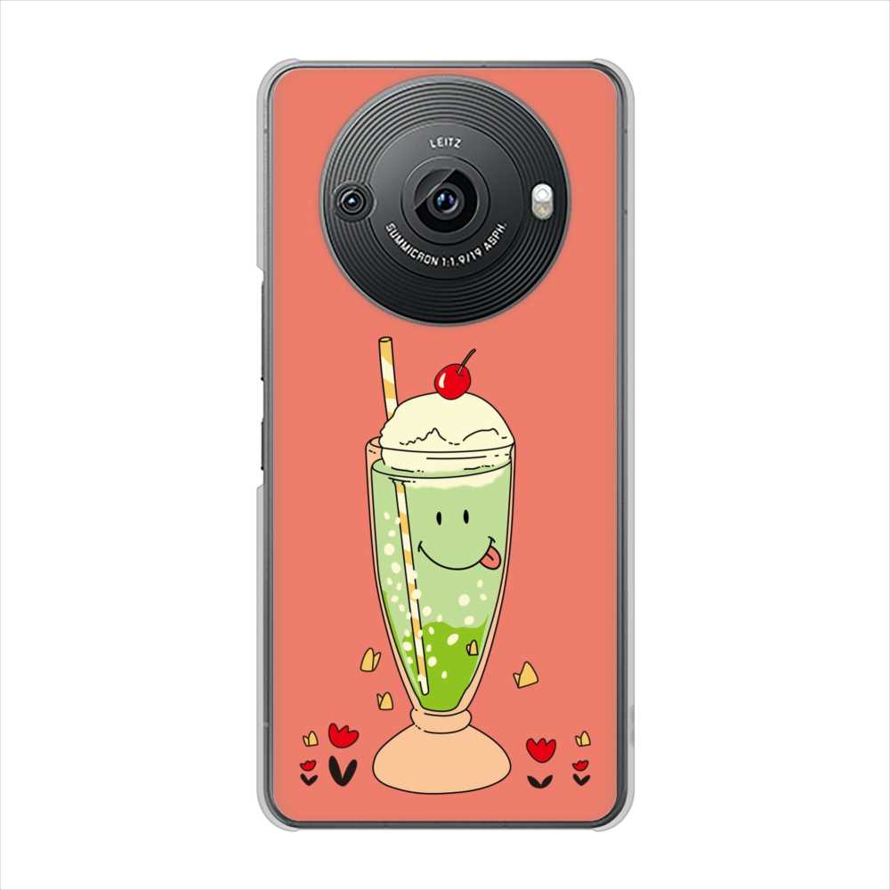 AQUOS R8 pro SH-51D docomo 高画質仕上げ 背面印刷 ハードケーススイーツイラスト