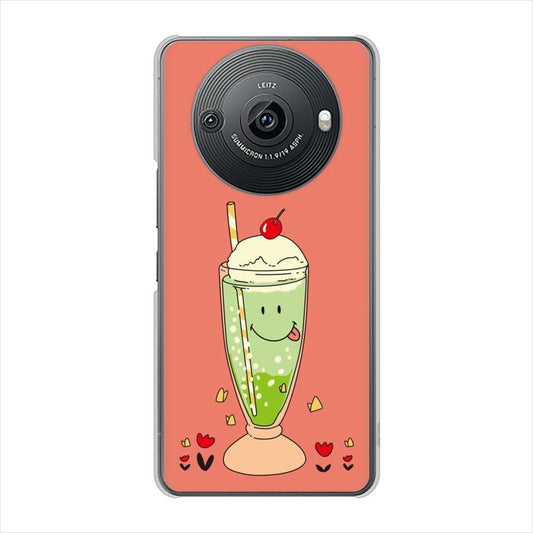 AQUOS R8 pro SH-51D docomo 高画質仕上げ 背面印刷 ハードケーススイーツイラスト
