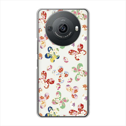 AQUOS R8 pro SH-51D docomo 高画質仕上げ 背面印刷 ハードケース和花柄