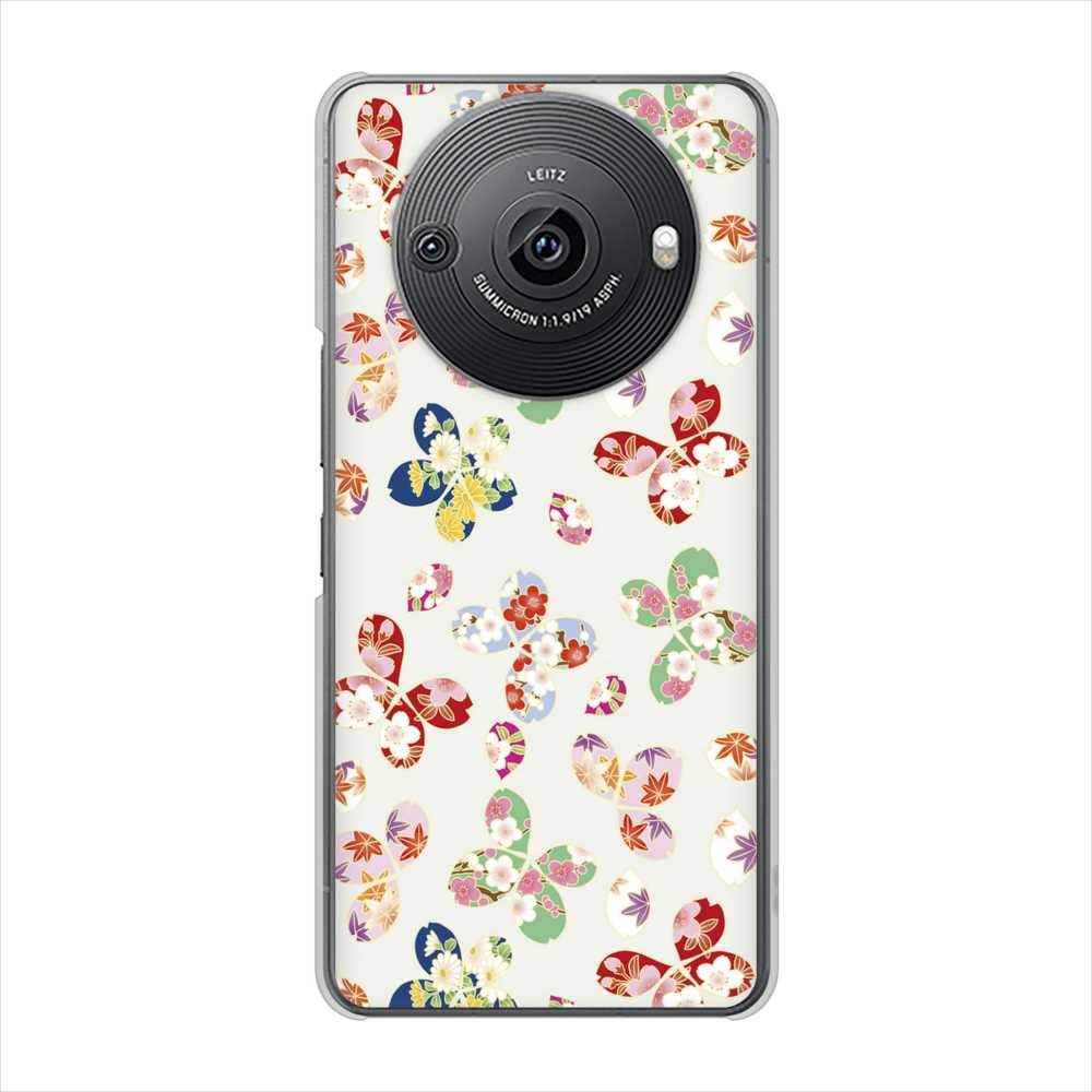 AQUOS R8 pro SH-51D docomo 高画質仕上げ 背面印刷 ハードケース和花柄
