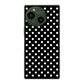 AQUOS R9 SH-51E docomo 高画質仕上げ 背面印刷 ハードケースシンプル柄（水玉）