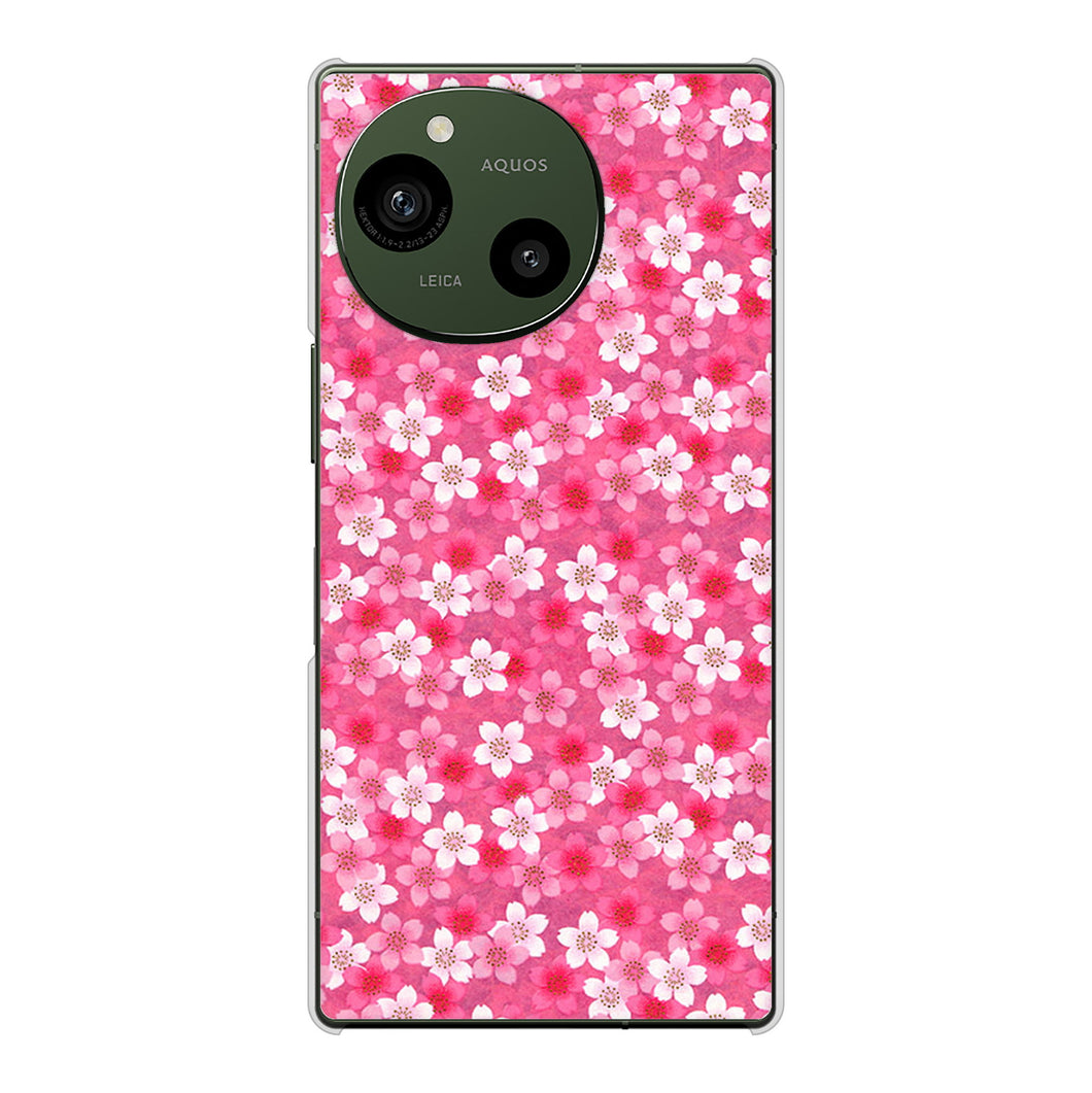 AQUOS R9 SH-51E docomo 高画質仕上げ 背面印刷 ハードケースリバティプリント