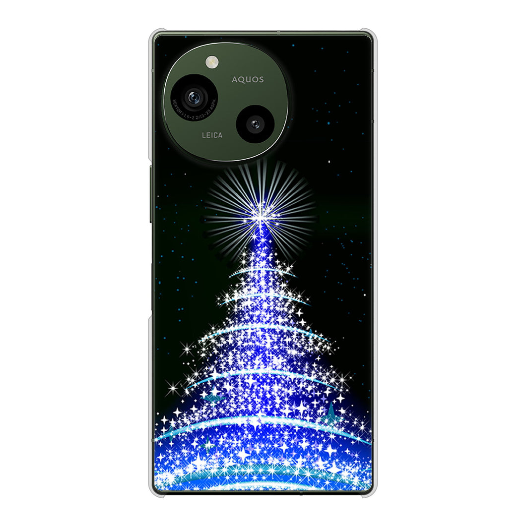 AQUOS R9 SH-51E docomo 高画質仕上げ 背面印刷 ハードケースクリスマス