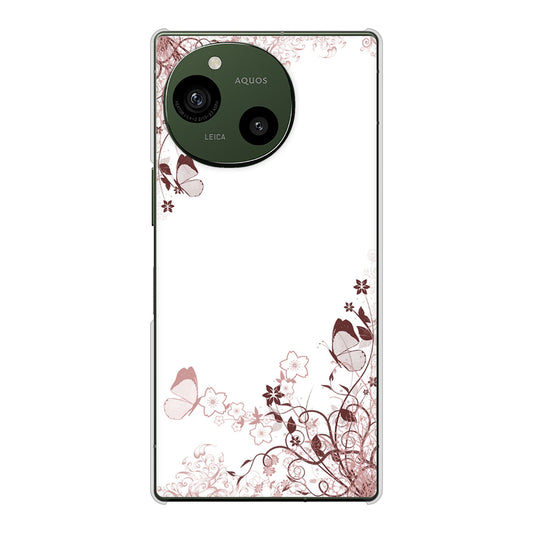 AQUOS R10 SH-51F docomo 高画質仕上げ 背面印刷 ハードケースバタフライ