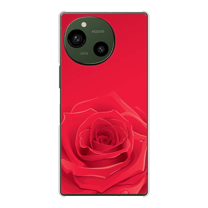AQUOS R10 SH-51F docomo 高画質仕上げ 背面印刷 ハードケースバラ