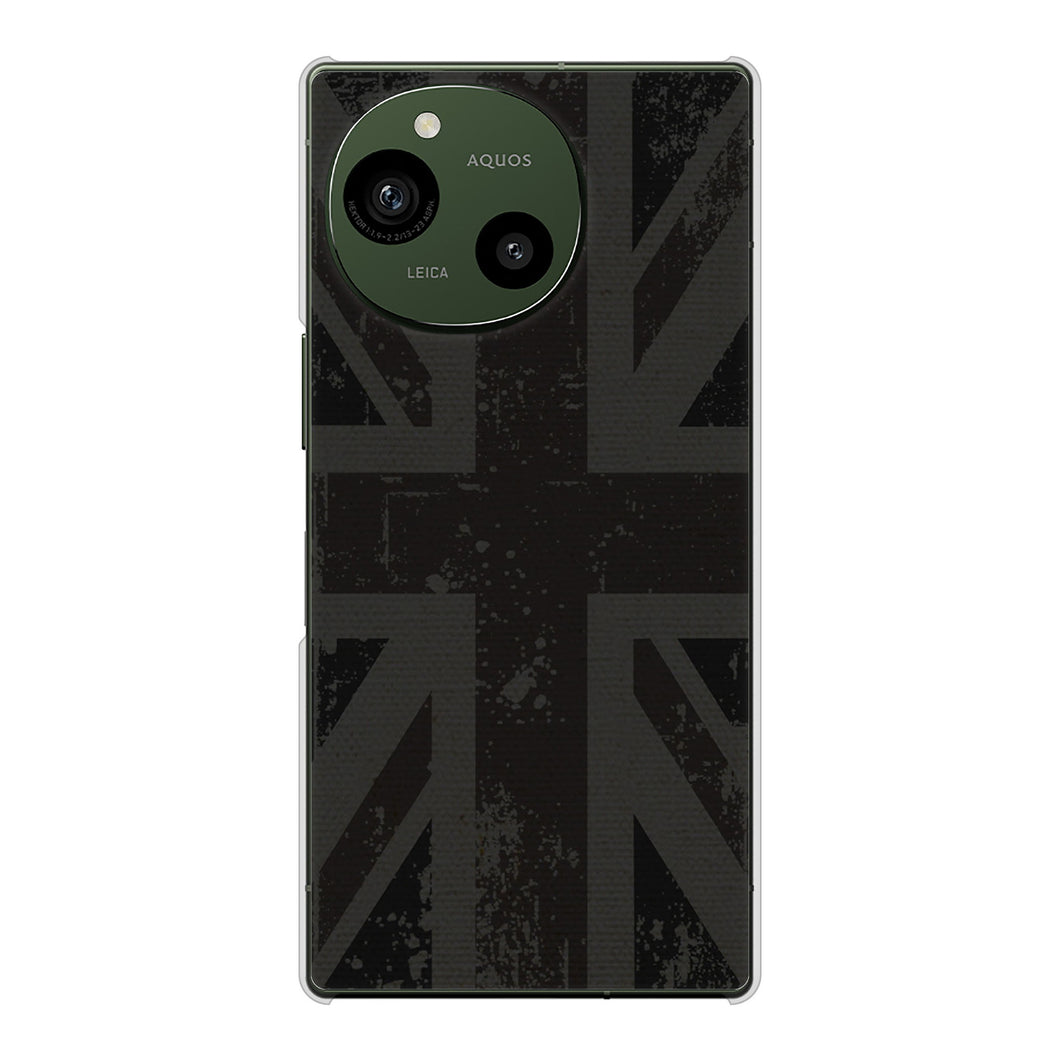 AQUOS R10 SH-51F docomo 高画質仕上げ 背面印刷 ハードケースユニオンジャック