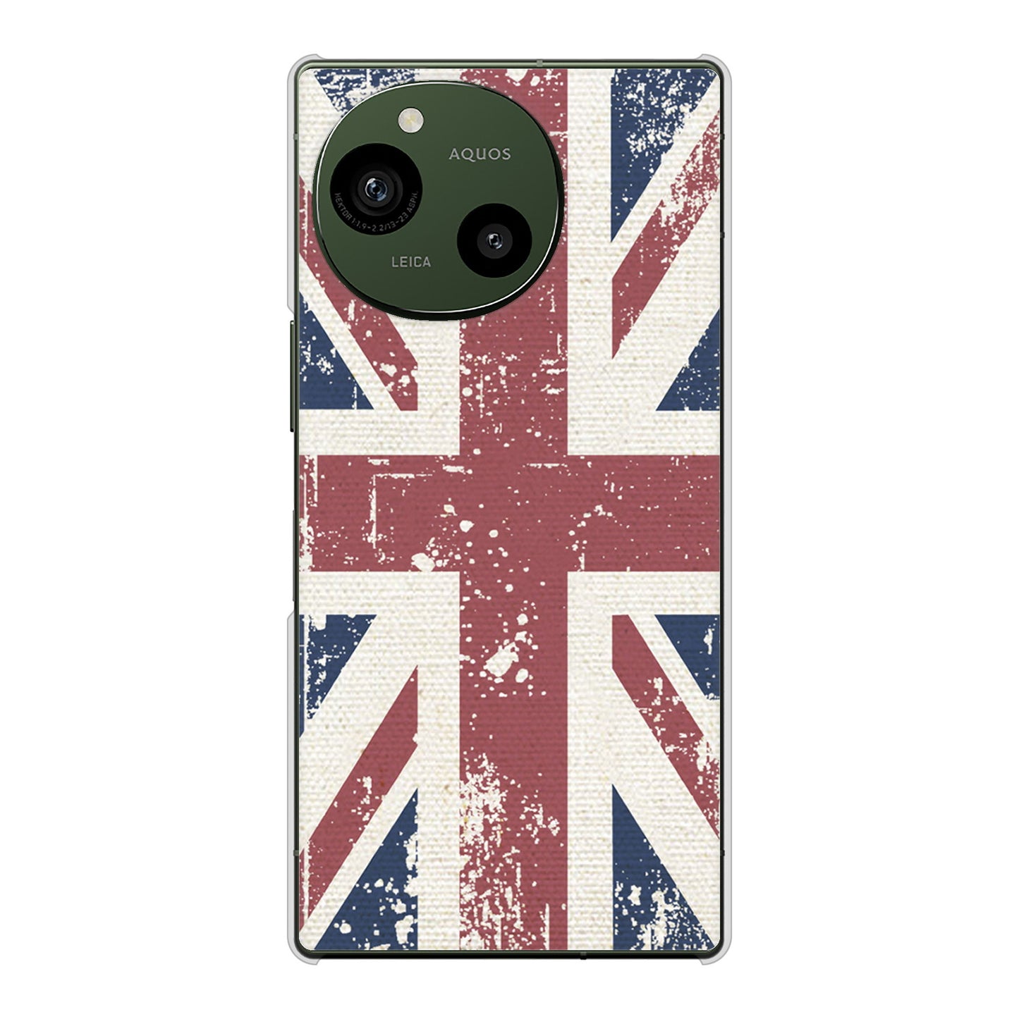 AQUOS R10 SH-51F docomo 高画質仕上げ 背面印刷 ハードケースユニオンジャック