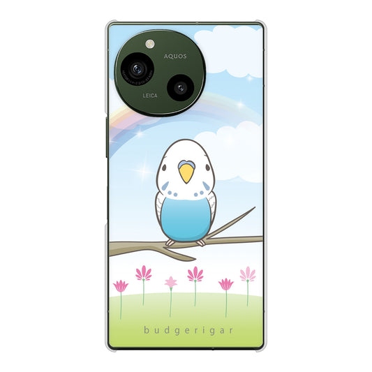 AQUOS R10 SH-51F docomo 高画質仕上げ 背面印刷 ハードケースセキセイインコ