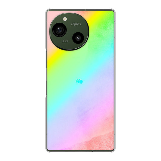 AQUOS R10 SH-51F docomo 高画質仕上げ 背面印刷 ハードケースパステルアート