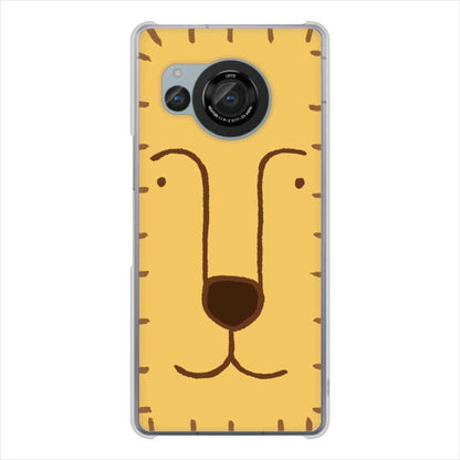 AQUOS R8 SH-52D docomo 高画質仕上げ 背面印刷 ハードケースドアップアニマル
