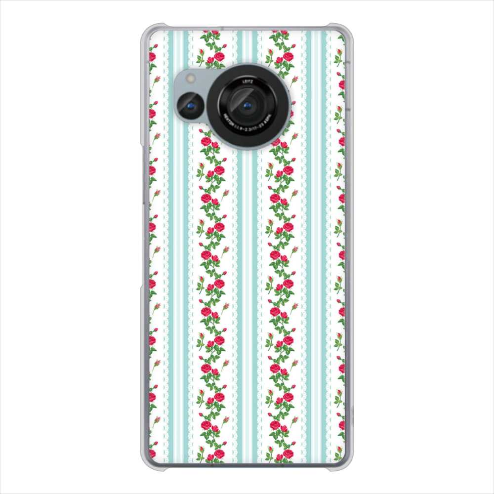AQUOS R8 SH-52D docomo 高画質仕上げ 背面印刷 ハードケースイングリッシュガーデン