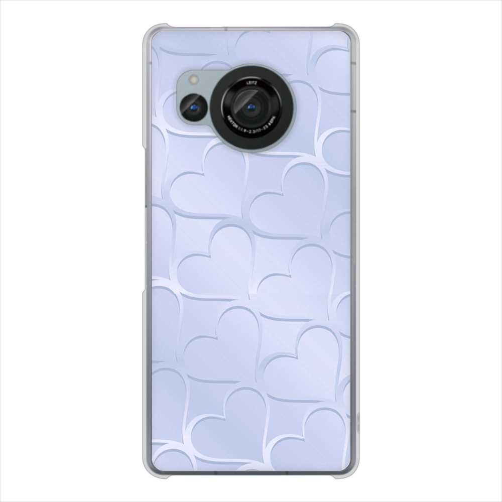 AQUOS R8 SH-52D docomo 高画質仕上げ 背面印刷 ハードケースかくれハート