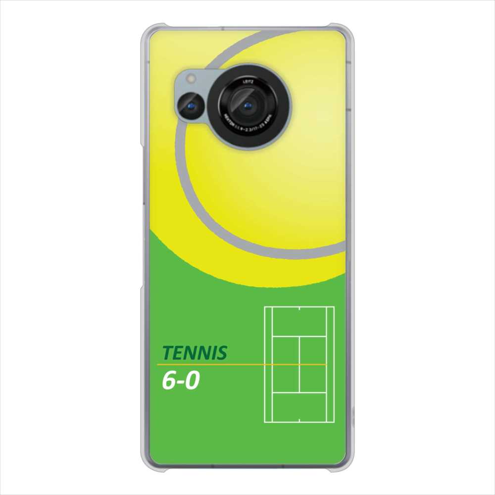 AQUOS R8 SH-52D docomo 高画質仕上げ 背面印刷 ハードケース 【IB920 TENNIS】
