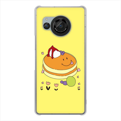 AQUOS R8 SH-52D docomo 高画質仕上げ 背面印刷 ハードケーススイーツイラスト