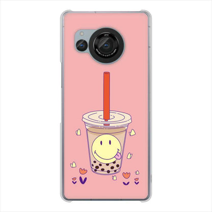 AQUOS R8 SH-52D docomo 高画質仕上げ 背面印刷 ハードケーススイーツイラスト