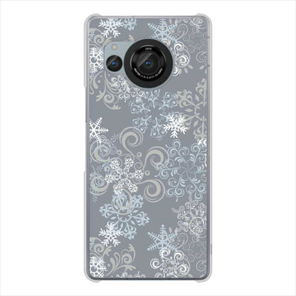 AQUOS R8 SH-52D docomo 高画質仕上げ 背面印刷 ハードケースクリスマス