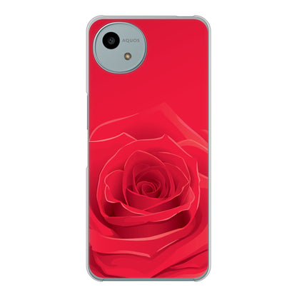 AQUOS wish4 SH-52E docomo 高画質仕上げ 背面印刷 ハードケースバラ