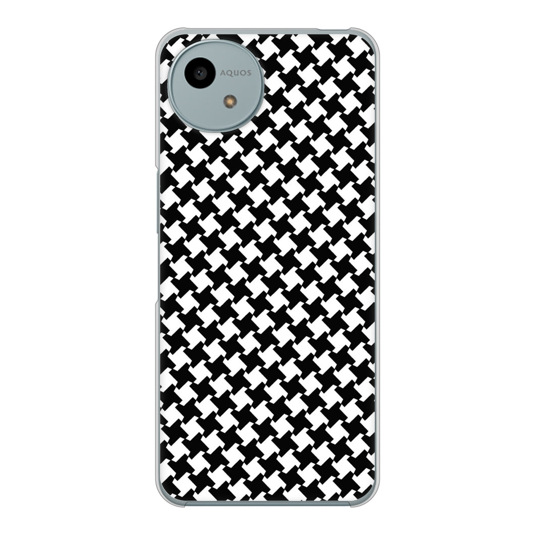 AQUOS wish4 SH-52E docomo 高画質仕上げ 背面印刷 ハードケース 【514 和柄＆筆文字 風車】