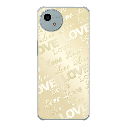 AQUOS wish4 SH-52E docomo 高画質仕上げ 背面印刷 ハードケースエンボス風LOVEリンク