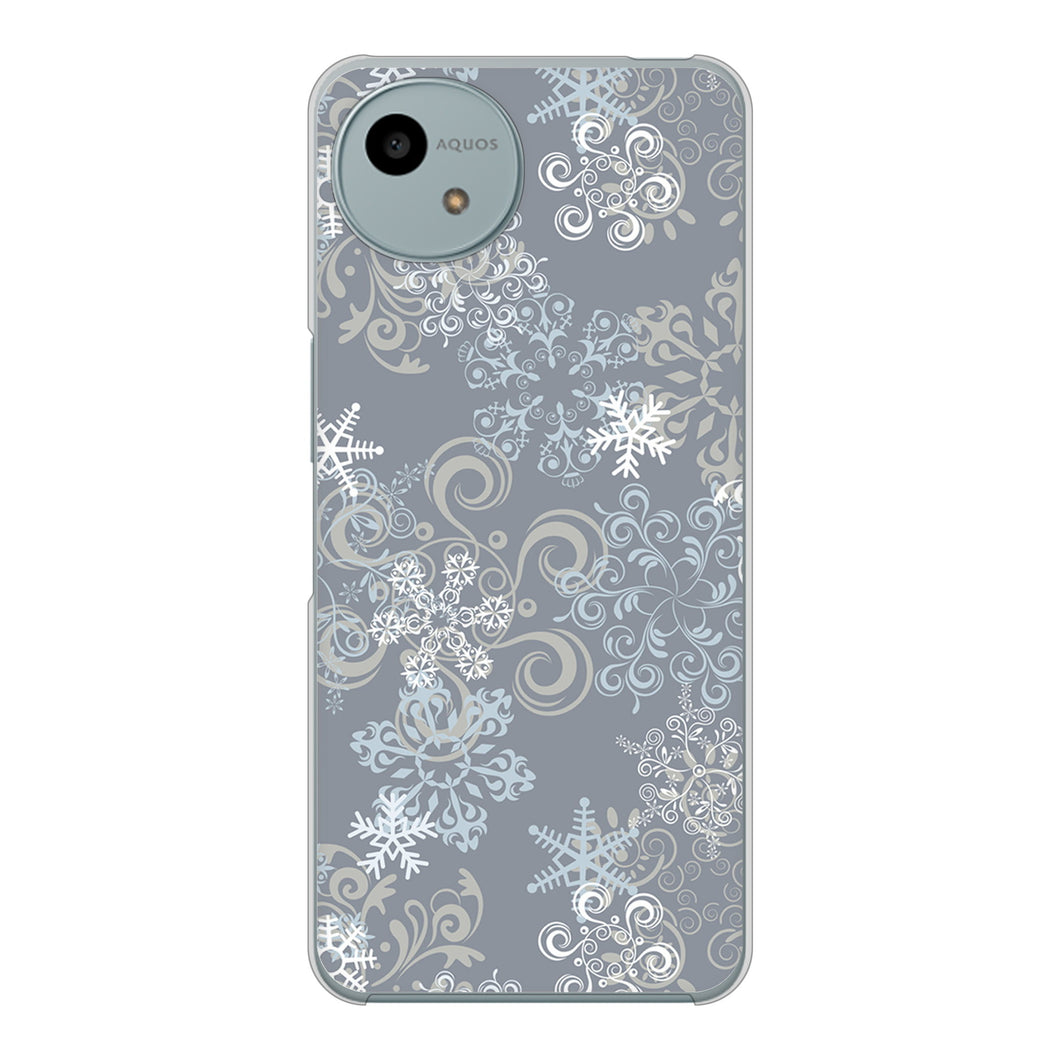 AQUOS wish4 SH-52E docomo 高画質仕上げ 背面印刷 ハードケースクリスマス
