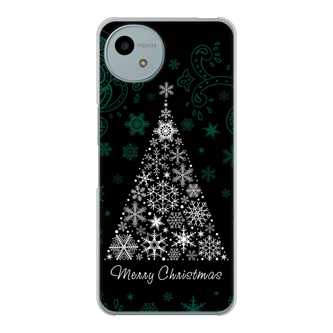 AQUOS wish4 SH-52E docomo 高画質仕上げ 背面印刷 ハードケースクリスマス