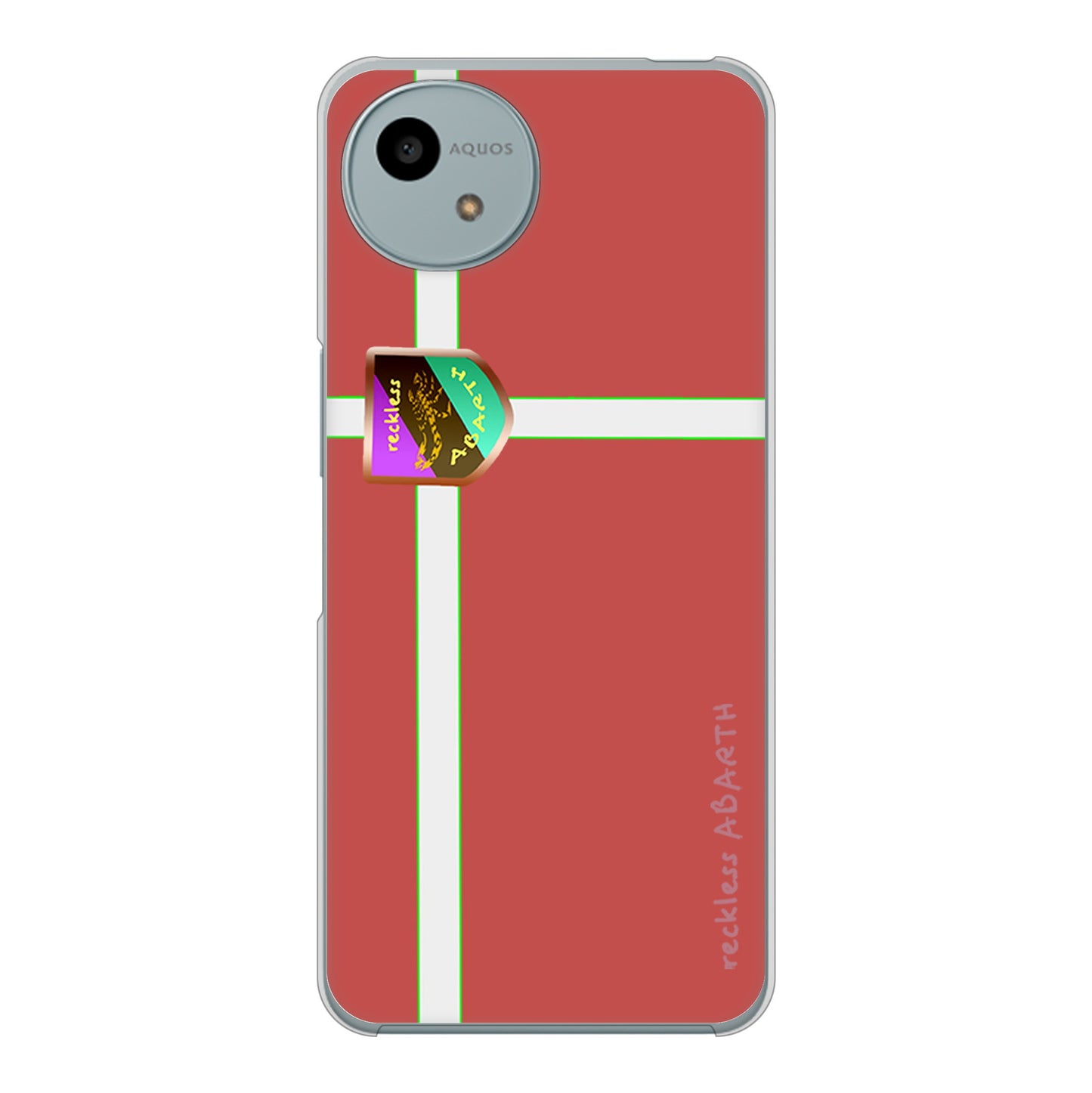 AQUOS wish4 SH-52E docomo 高画質仕上げ 背面印刷 ハードケースアバルト