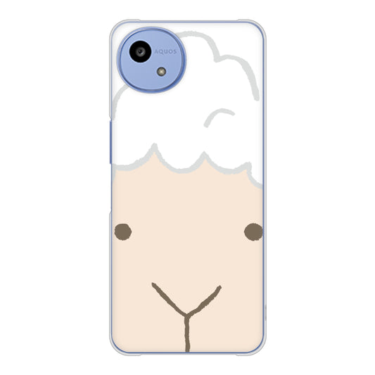 AQUOS wish5 SH-52F docomo 高画質仕上げ 背面印刷 ハードケースドアップアニマル