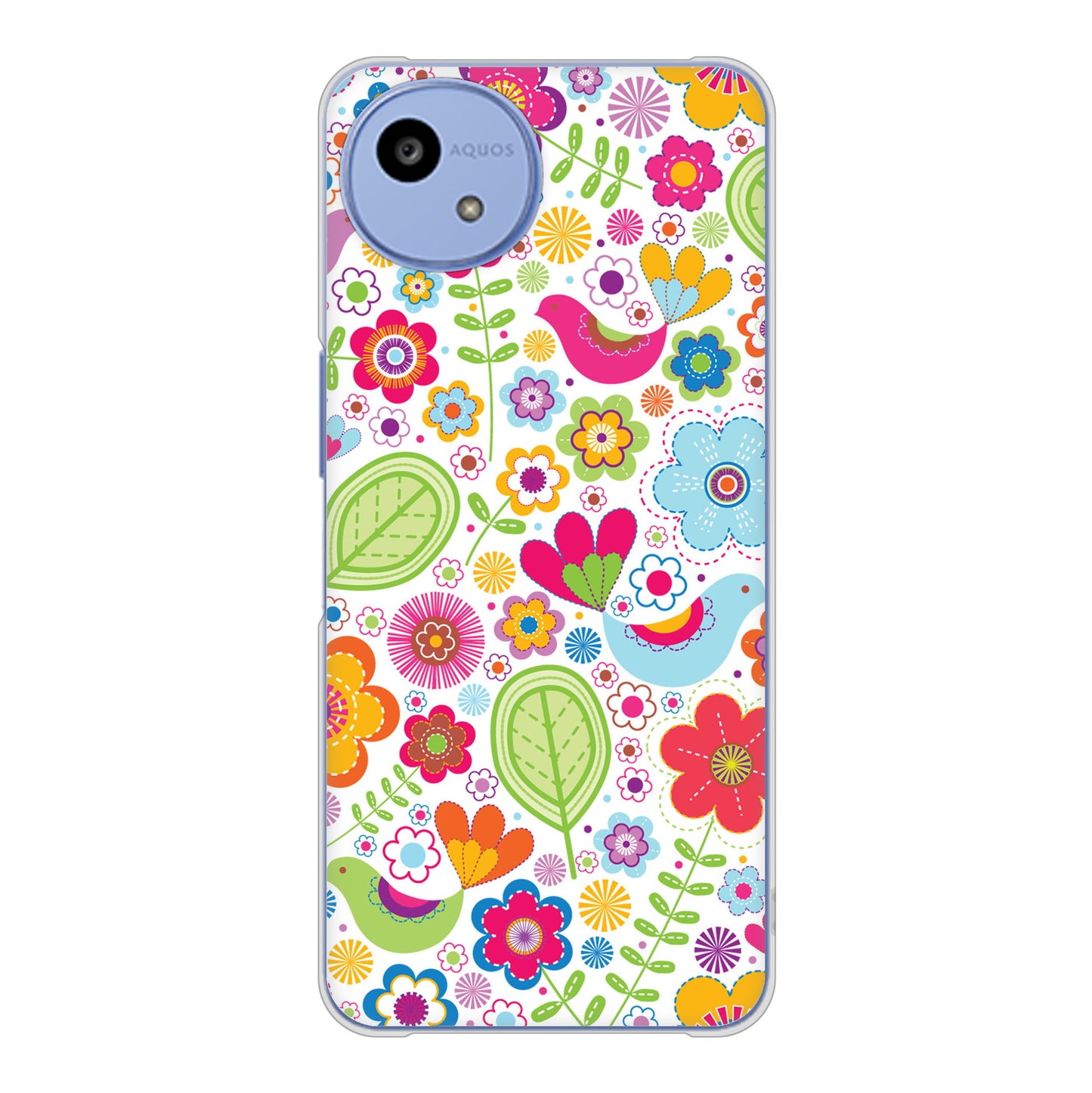 AQUOS wish5 SH-52F docomo 高画質仕上げ 背面印刷 ハードケースマルチスタイル