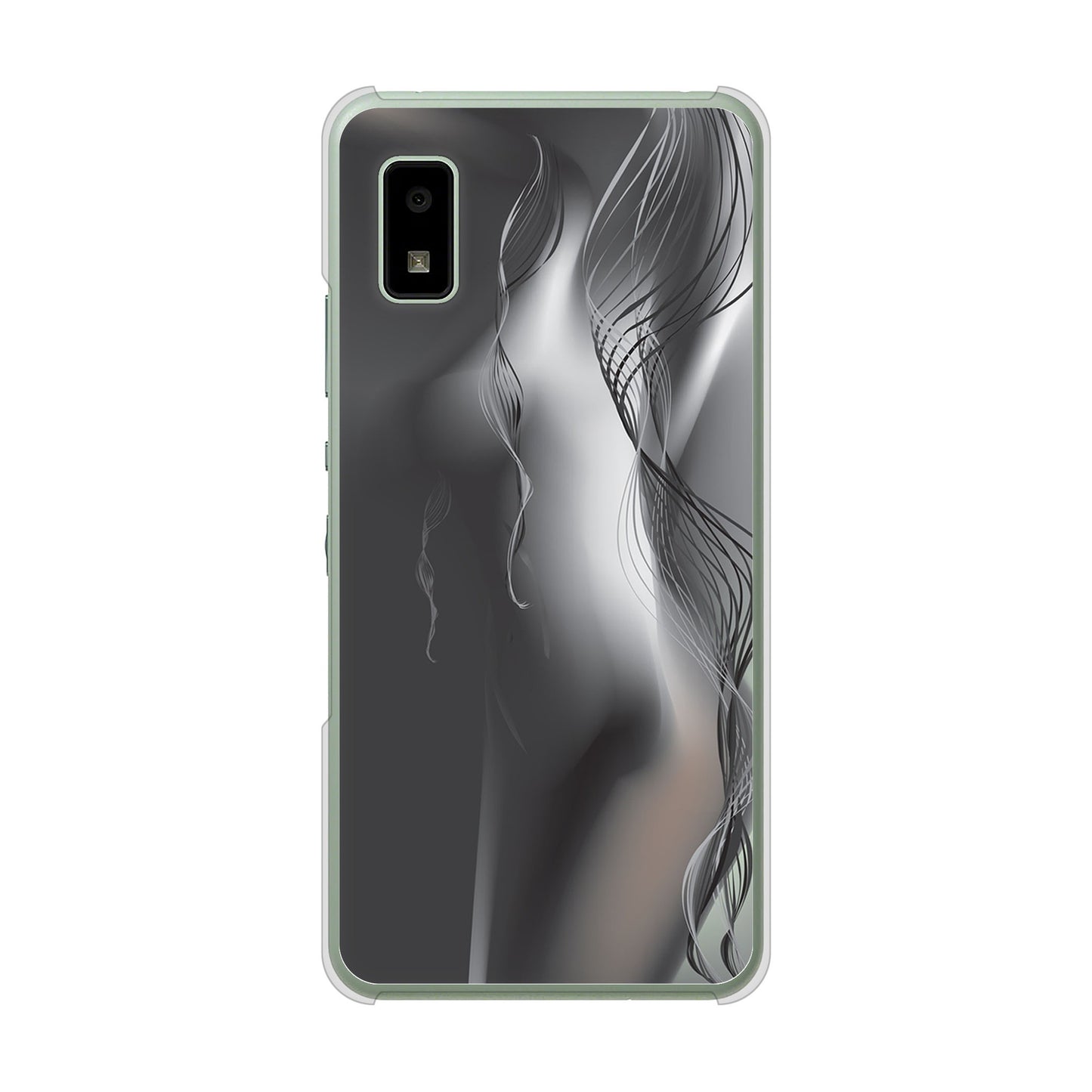 AQUOS wish3 SH-53D docomo 高画質仕上げ 背面印刷 ハードケース 【566 ボディウォール】