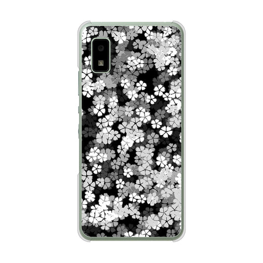 AQUOS wish3 SH-53D docomo 高画質仕上げ 背面印刷 ハードケース 【1332 夜桜】