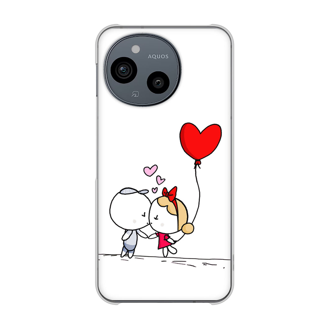 AQUOS sense10 SH-53F docomo 高画質仕上げ 背面印刷 ハードケースカップル