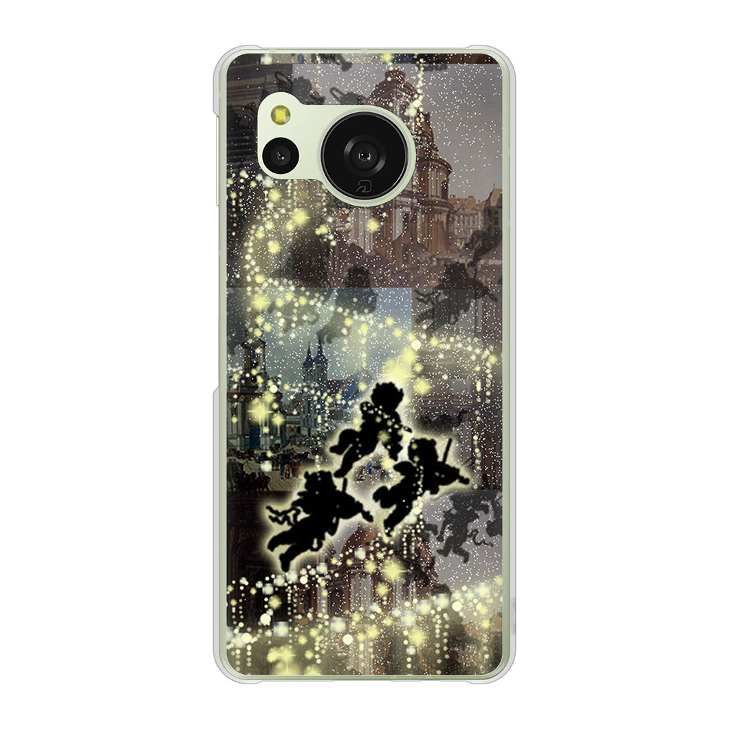 AQUOS sense8 SH-54D docomo 高画質仕上げ 背面印刷 ハードケース 【253 天使の音楽隊】
