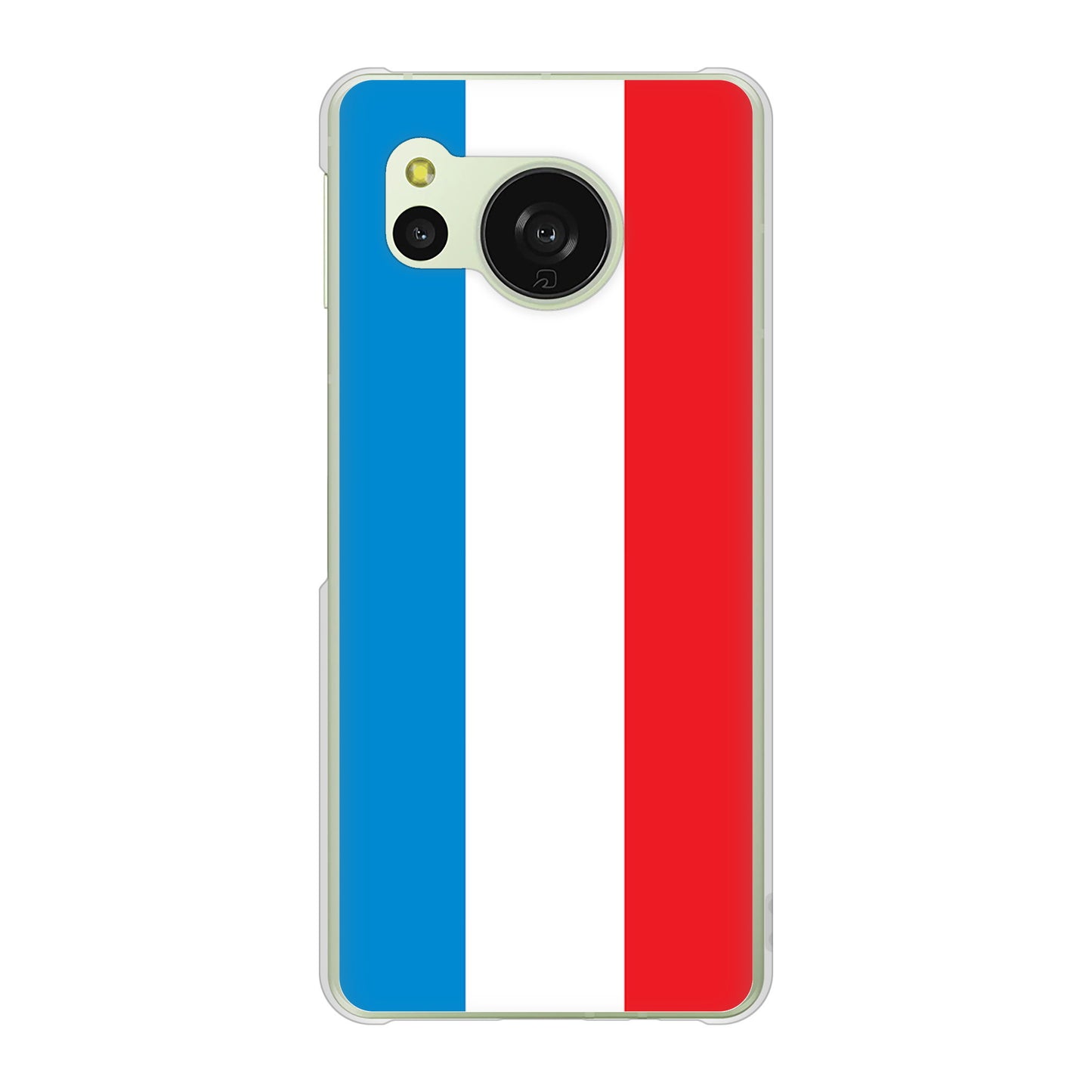 AQUOS sense8 SH-54D docomo 高画質仕上げ 背面印刷 ハードケース国旗