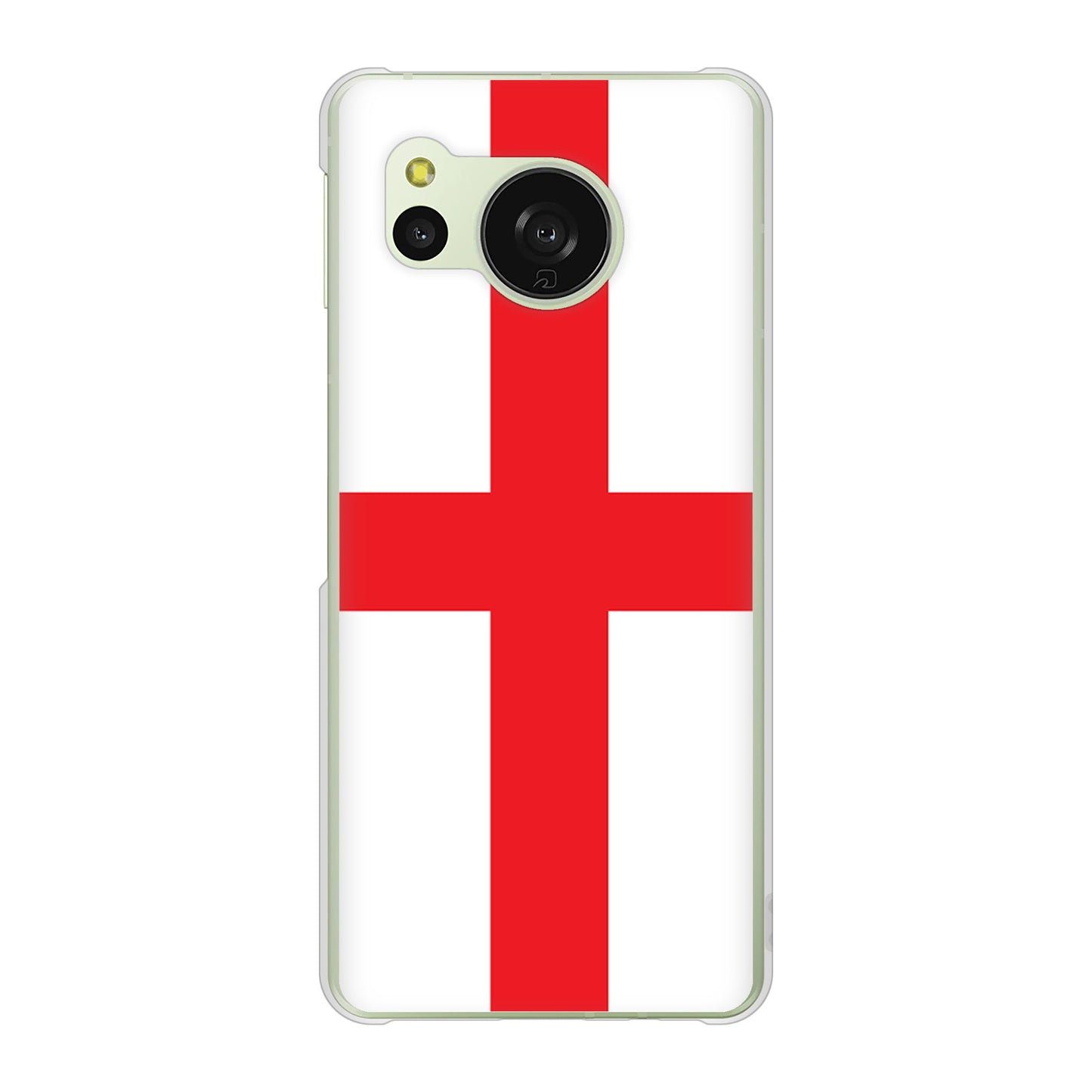 AQUOS sense8 SH-54D docomo 高画質仕上げ 背面印刷 ハードケース国旗