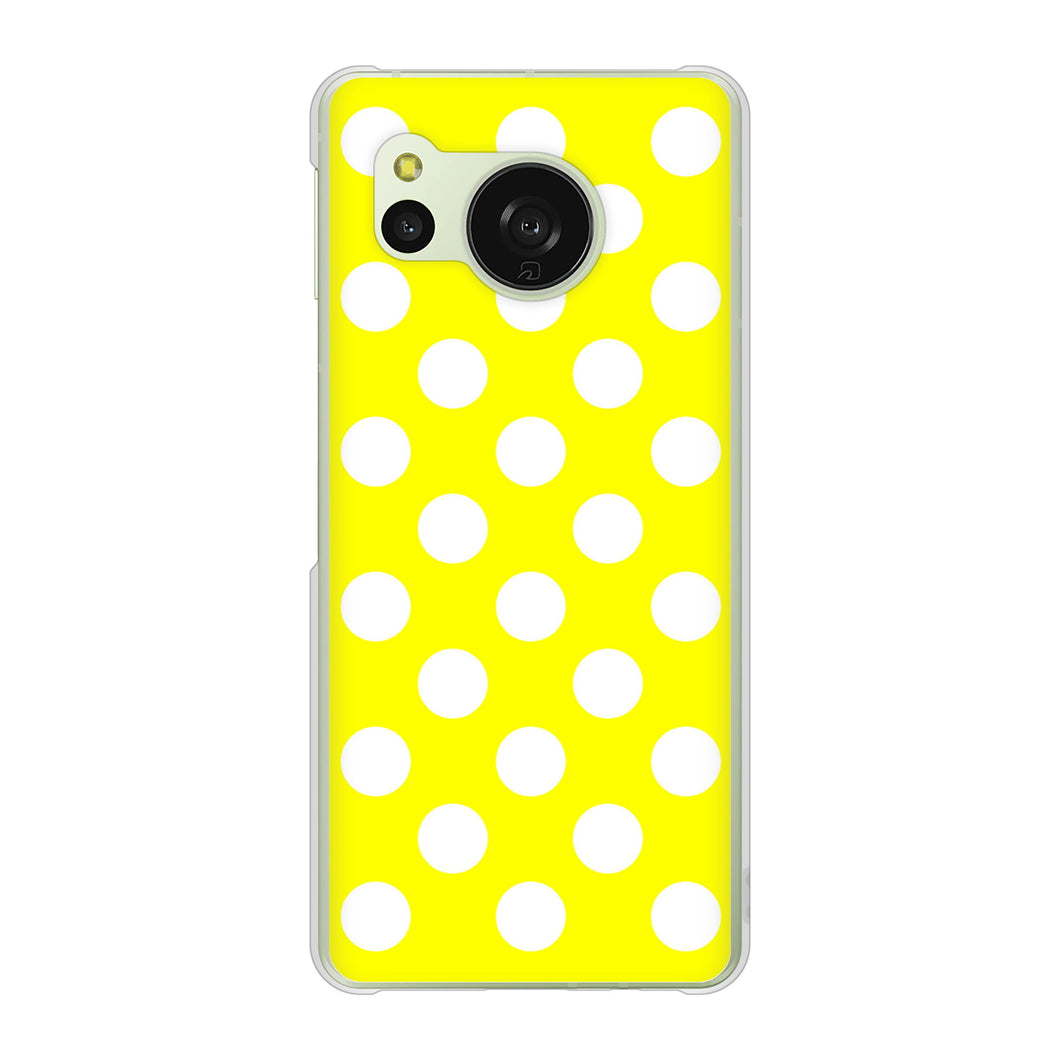 AQUOS sense8 SH-54D docomo 高画質仕上げ 背面印刷 ハードケースシンプルビッグ