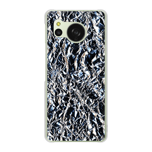 AQUOS sense8 SH-54D docomo 高画質仕上げ 背面印刷 ハードケース 【EK835 スタイリッシュアルミシルバー】