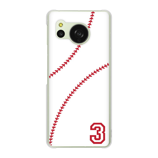 AQUOS sense8 SH-54D docomo 高画質仕上げ 背面印刷 ハードケースbaseball