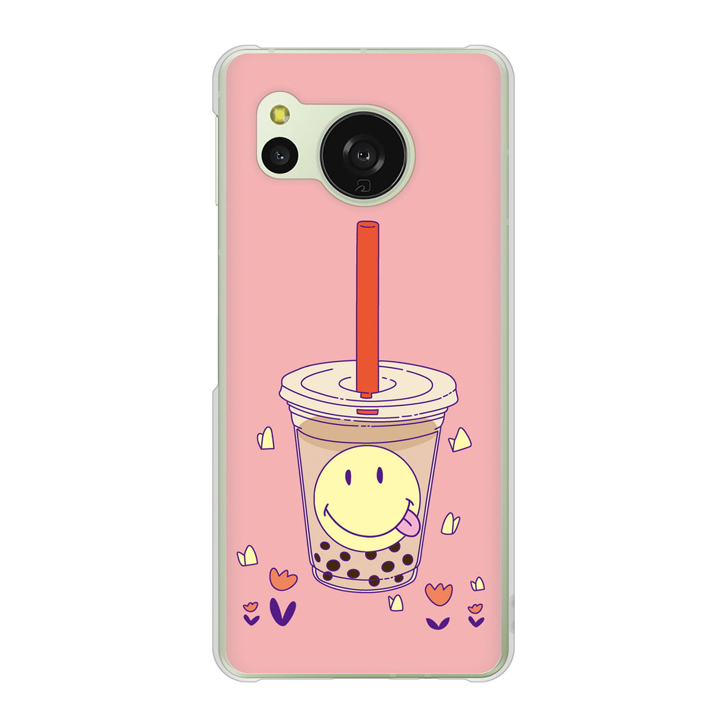AQUOS sense8 SH-54D docomo 高画質仕上げ 背面印刷 ハードケーススイーツイラスト