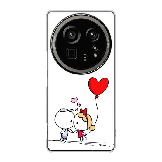 AQUOS R9 pro SH-54E docomo 高画質仕上げ 背面印刷 ハードケースカップル