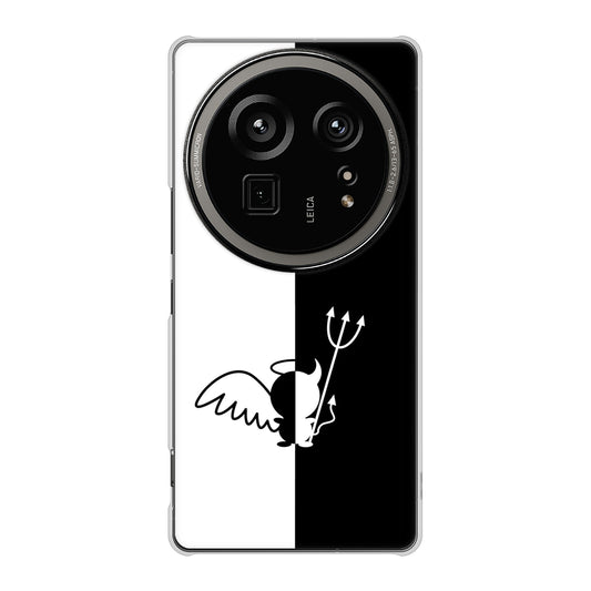 AQUOS R9 pro SH-54E docomo 高画質仕上げ 背面印刷 ハードケース 【027 ハーフデビット】