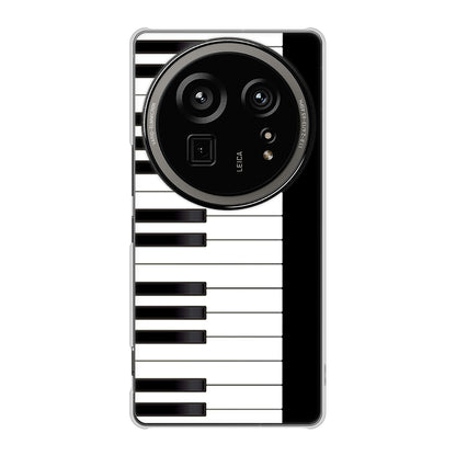 AQUOS R9 pro SH-54E docomo 高画質仕上げ 背面印刷 ハードケースピアノ