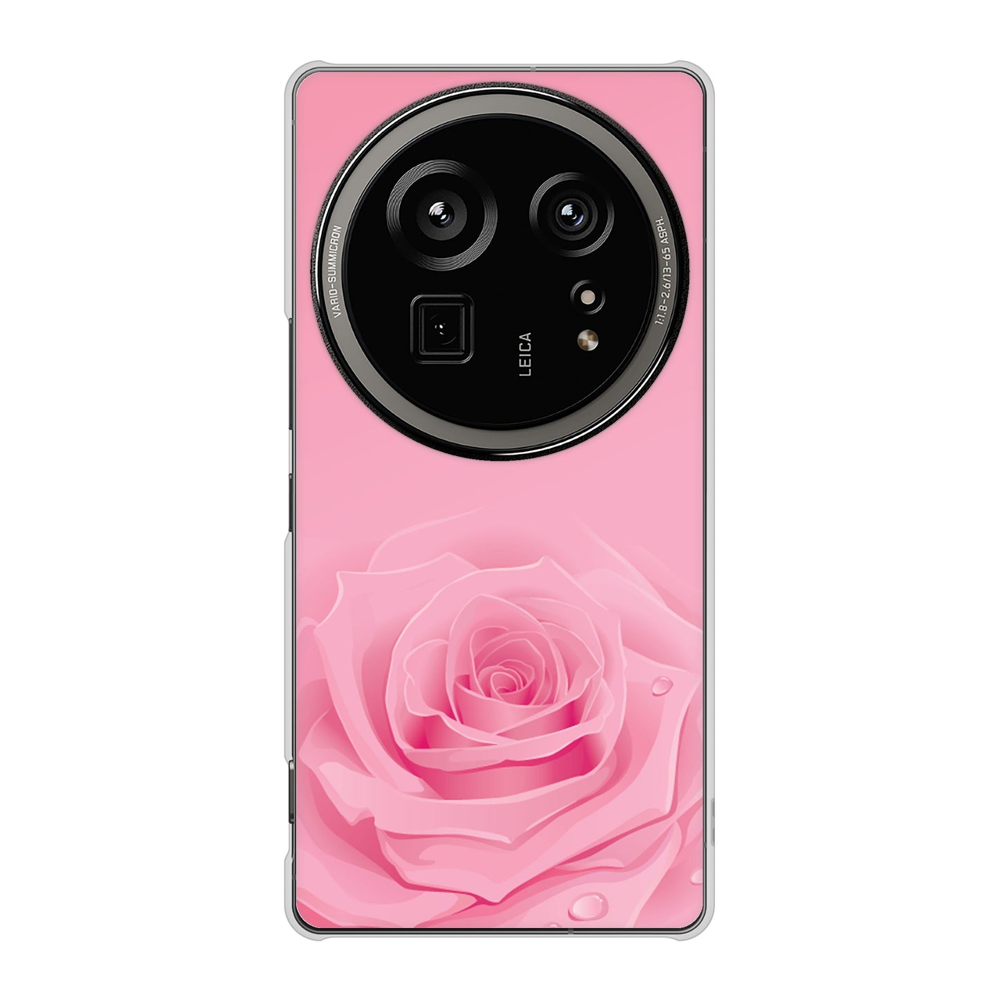 AQUOS R9 pro SH-54E docomo 高画質仕上げ 背面印刷 ハードケースバラ