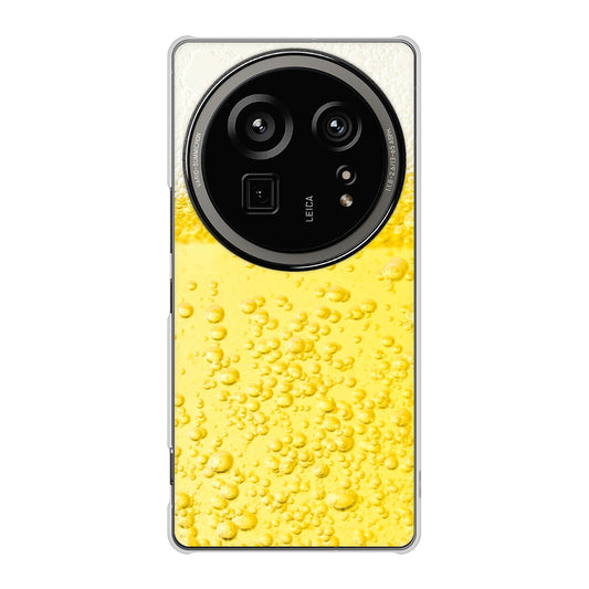 AQUOS R9 pro SH-54E docomo 高画質仕上げ 背面印刷 ハードケース生ビール