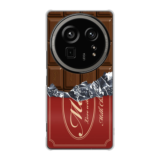 AQUOS R9 pro SH-54E docomo 高画質仕上げ 背面印刷 ハードケース板チョコ