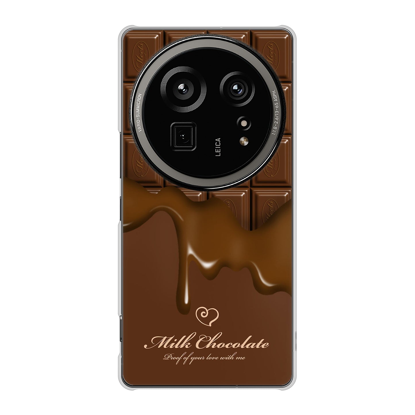 AQUOS R9 pro SH-54E docomo 高画質仕上げ 背面印刷 ハードケース板チョコ