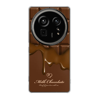 AQUOS R9 pro SH-54E docomo 高画質仕上げ 背面印刷 ハードケース板チョコ